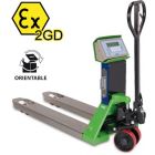 TPWX2GD20 "Hazardous Zone (1 and 21 & 2 and 22)" Pallet Truck Scale
