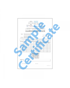 Calibration Certificate A